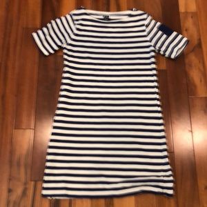 Gap Blue and White Striped Girls Size 12 Dress.